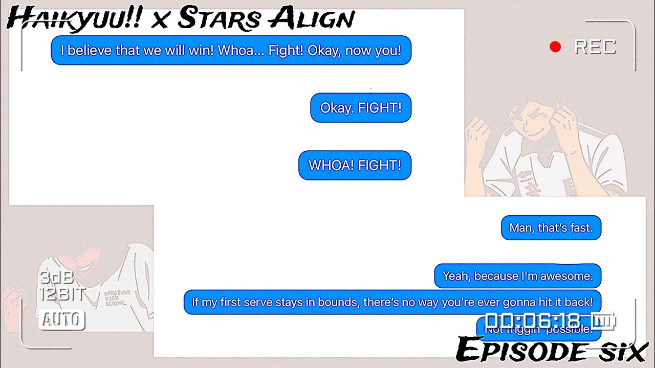 Lev Haiba as Arashi Oji | Haikyuu First Years x Stars Align I [6/12] | Haikyuu Texts
