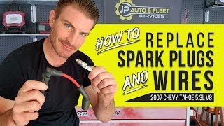 How To Replace Spark Plugs And Wires | 2007 Chevrolet Tahoe Engine 5.3L V8