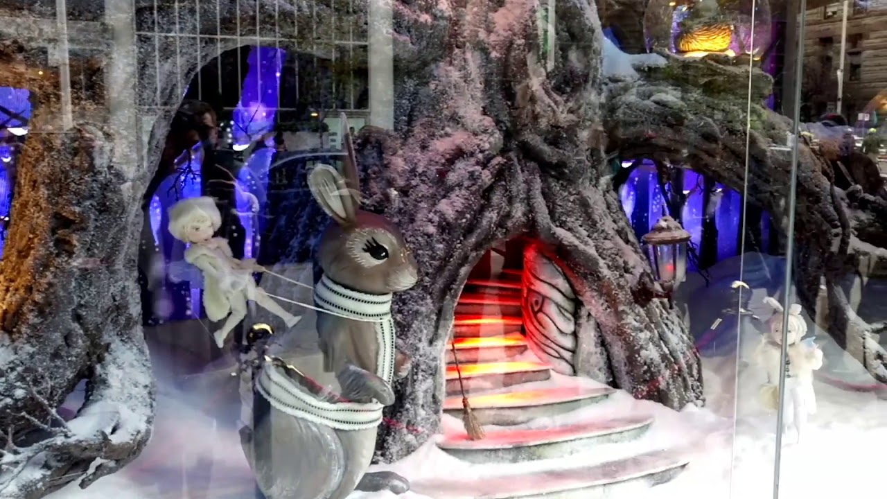 2017 Hudson Bay Christmas Windows Downtown Toronto YouTube
