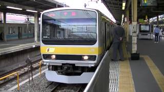 中央・総武線E231系ミツB29編成 各駅停車千葉行 中野発車
