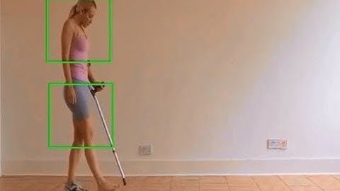 People with Crutches Detection | Haar Cascade Object Detection - OpenCV