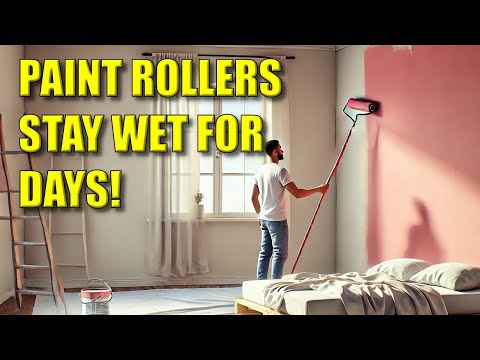 This Paint Roller Never Dries Out! Discover How