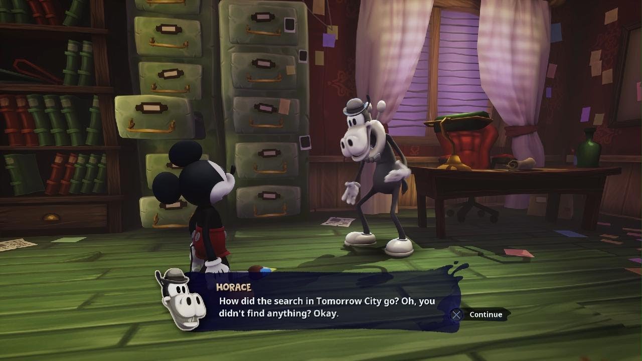 Disney Epic Mickey: Rebrushed- HOW TO: DETECTIVE MICKEY IV; FIND THE MISSING PIRATE- QUEST SOLUTION
