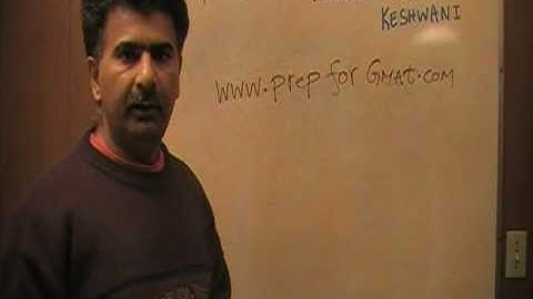 GMAT Problem Solving 57 and 56 p159 Official Guide 11th Edition - KeshwaniPrep.com