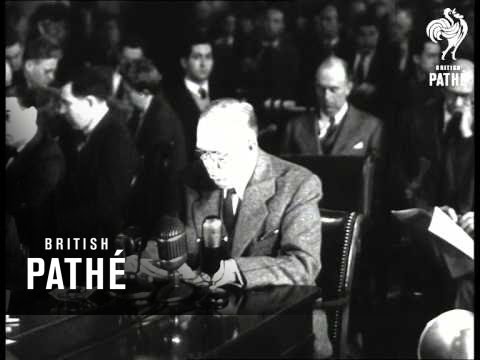 Marshall Speaks On Aid For Europe (1947)