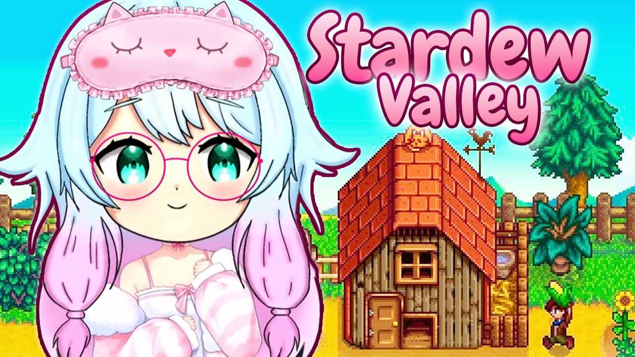 [ASMR Stardew Valley] Cozy gameplay & chatting ❤️ whispers/soft-spoken, keyboard sounds