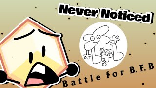 Stuff You Probably Never Noticed in BFB