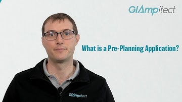What is a Pre-planning Application?
