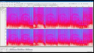 The numbers 666 appear in DOOM's soundtrack in a spectrogram.