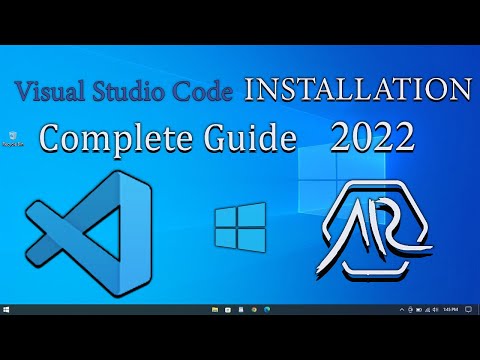 Install and Use Visual Studio Code on Windows 10 [2022 Update] @Python