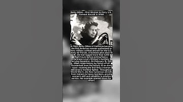 Betty Gillies – First Woman to Ferry U.S. Combat Aircraft in WWII
