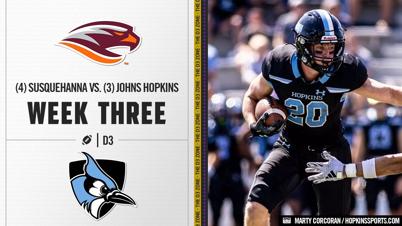 #4 Susquehanna vs. #3 Johns Hopkins Highlights | D3 College Football 2025