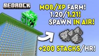 Лучшая Ферма MOB/XP 1.21 Учебник по Minecraft Bedrock - 109 000 в час! - MCPE/Xbox/PS/Switch/PC