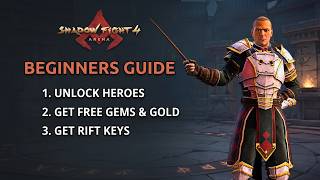 Shadow Fight 4 Arena: The ULTIMATE Beginner's Guide! Unlock Heroes, Get Gems & Rift Keys! screenshot 3