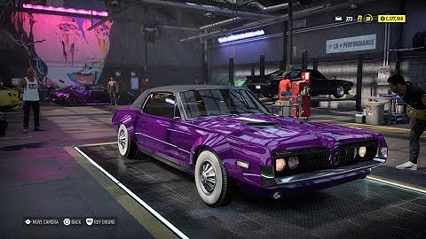 Need For Speed Heat- MERCURY COUGAR 