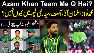 Azam Khan Team Me Q H? Haris Rauf Vs Azam Khan // Thakadd Team WorldCup Jeety Gi ?