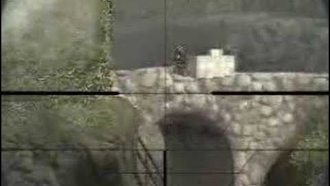 CoD4 sniper bug revisited: no bug?