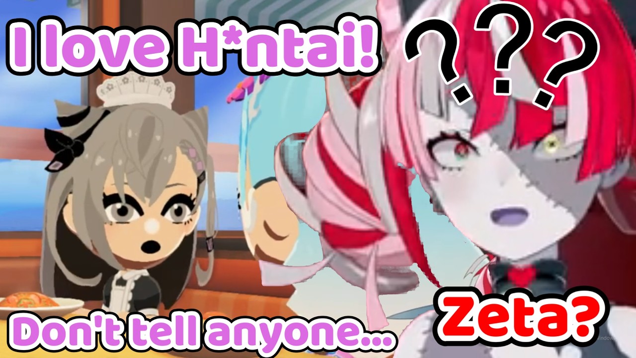 Ollie didn't expect Zeta to confessing to this information... (Hololive)