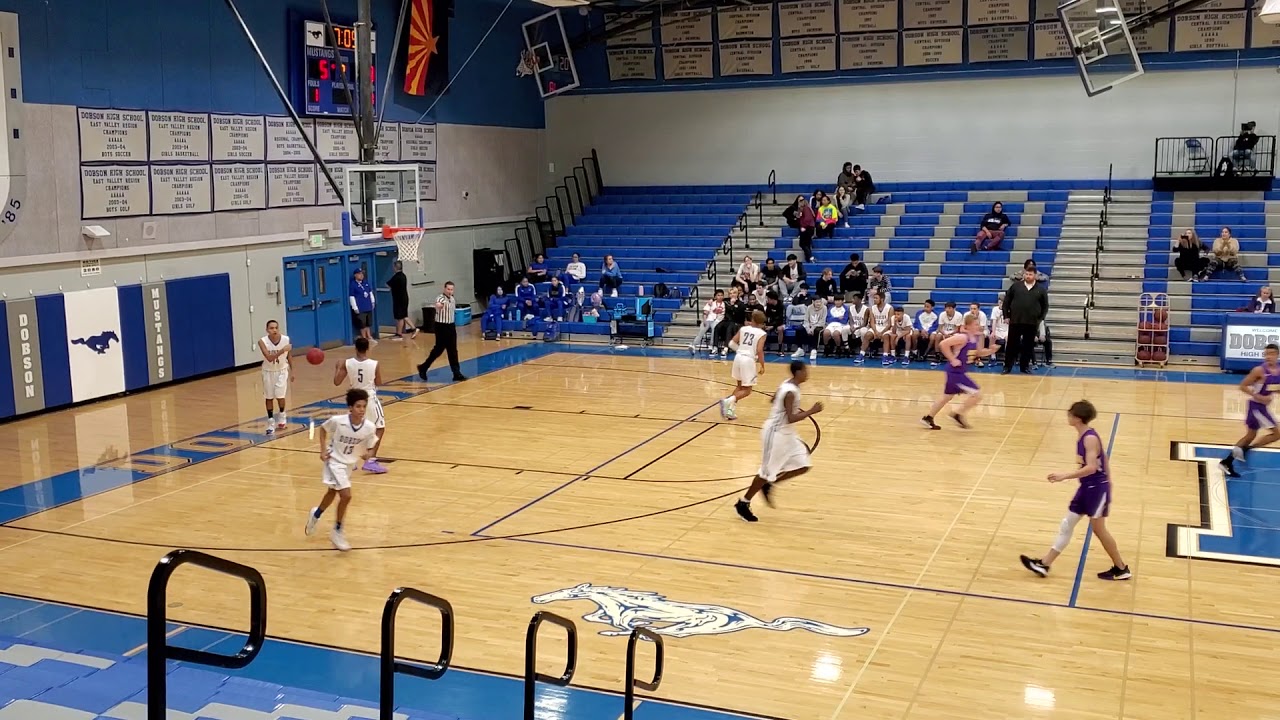 Mesa High vs Dobson Freshman Basketball 1st half YouTube