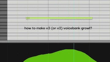 how to make v3 voicebank growl? (with xsy)【VOCALOID tutorial】