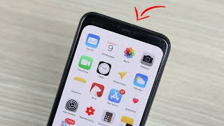 Я убрал челку на своем iPhone! Как сделать у себя?