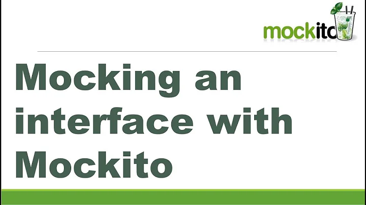 Mocking an interface with Mockito || Mockito 3 Tutorial || Mockito  Interview Question