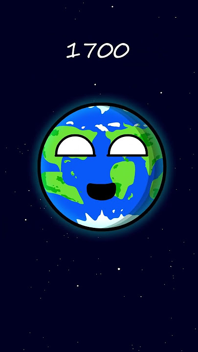 Earth Then And Now #planetballs