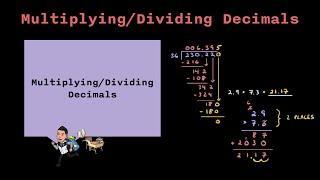 Pre-Algebra: Multiplying/Dividing Decimals (Virtual Lesson / Education)