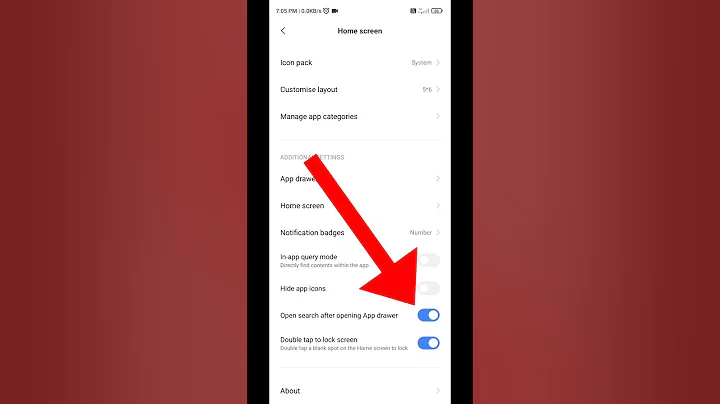 How To Solve App Drawer Auto Search Problem