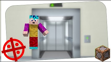Elevator with only one command | minecraft 1.10