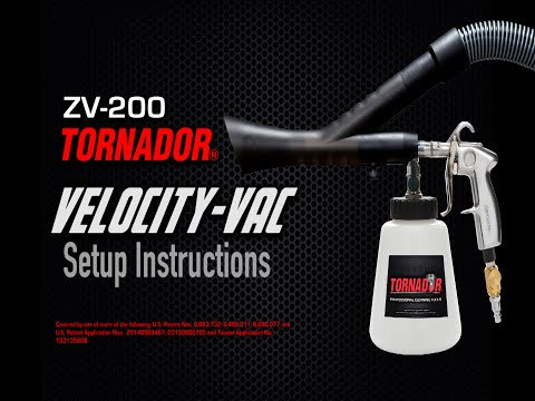 Tornador Black Cleaning Tool and Velocity Vacuum Attachement #Z-020