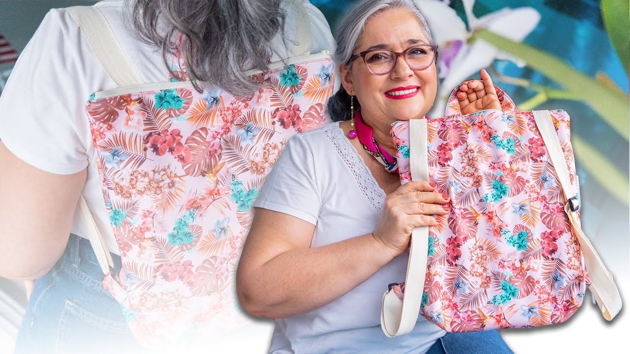 BOLSO MOCHILA, rápido y fácil de hacer| Para ti, para regalar  o  como idea de negocio