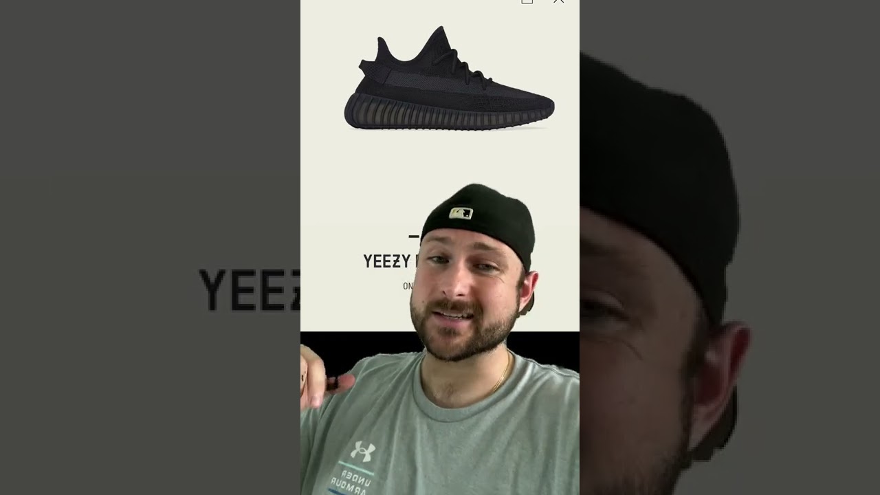 Yeezy 350 Onyx Restock