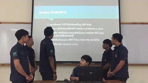 การควบคุมหลอดไฟLEDผ่านApp INVENTOR