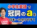 【英語】冠詞 a を日本一うまく説明できたかもしれません... [汗]