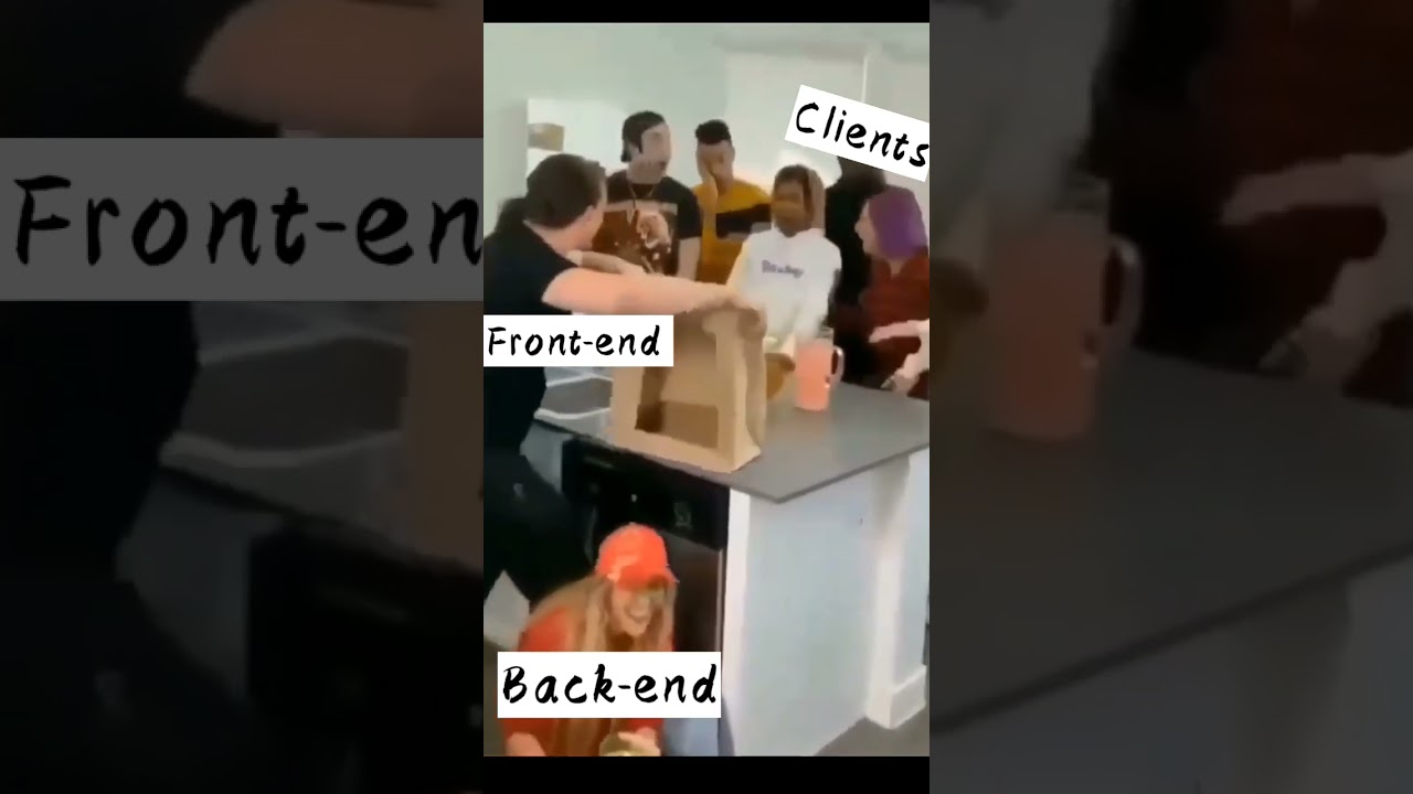 Frontend, Backend and Client funny 🤣🤣🤣