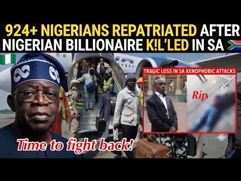 OVER 924+ NIGERIANS REPATRIATED ON 30TH JUNE AFTER UNAL!VING 😭OF A NIGERIAN IN SOUTHAFRICA 🇿🇦