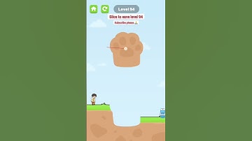 Slice to save/level 94 | funny game 2023 | new Android game 2023 #shorts #gaming #funny #trending