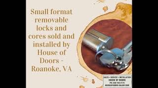 Small format cores sold and installed by House of Doors