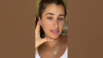 Makeup تكرموا نتف شعر شوارب بنات بنات تيك توك خيط Sarahhammoud لبنان 