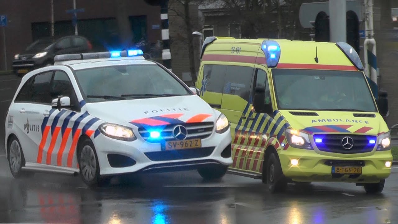 [06.03.2019] Ambulance & Politie [Rijopleiding] met spoed in Zaanstad