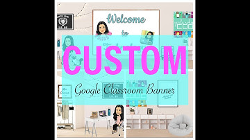 Customized Bitmoji Google Classroom Banner/Header Using Google Slides