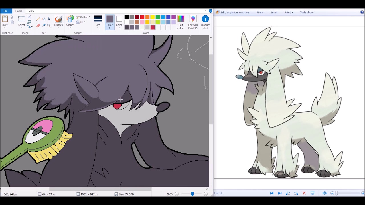 RR🗺️ Shiny Furfrou [Speedpaint]