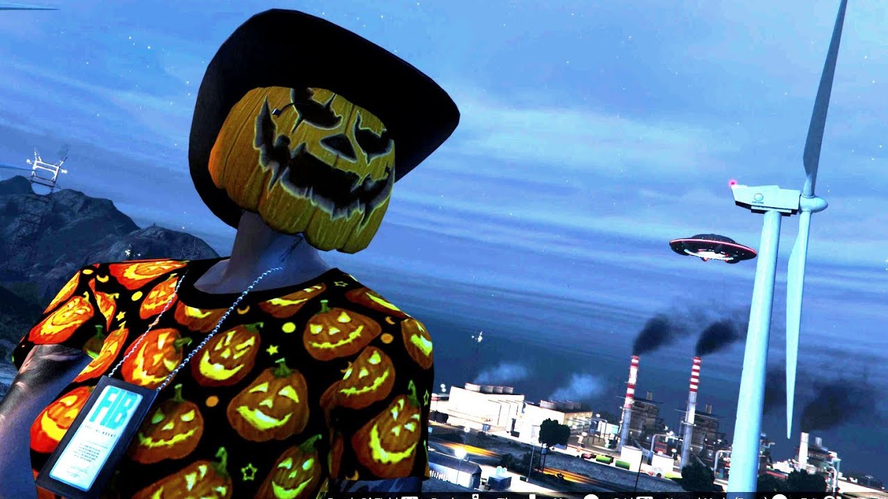 GTA Online Halloween Monday UFO Short Stream 😺 YouTube