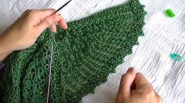 Modified Stretchier Picot Beaded Bindoff