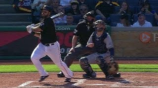 MIL@PIT: Alvarez plates two with a bloop single Profile
