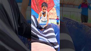 bella ciao playground parkour water slide pov