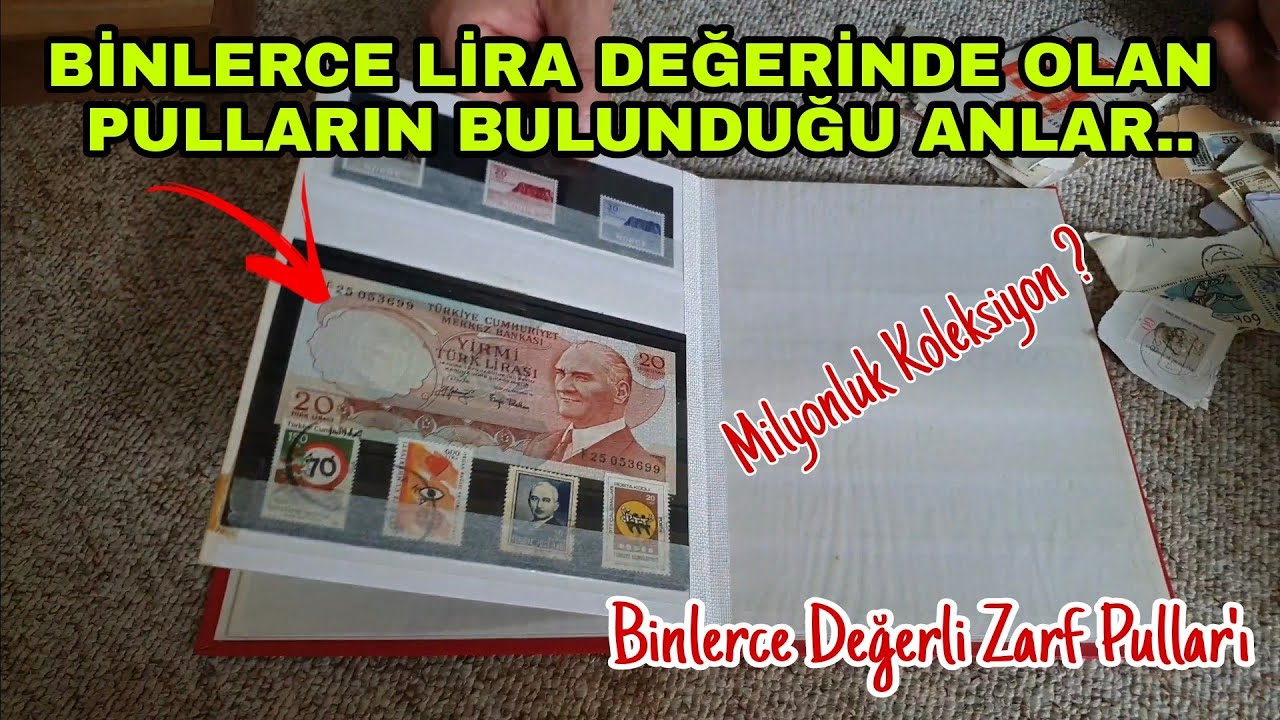 MİLYON DOLAR'LIK PULLAR BULDUK ? ÇÖPTEN ÇIKAN SERVET...