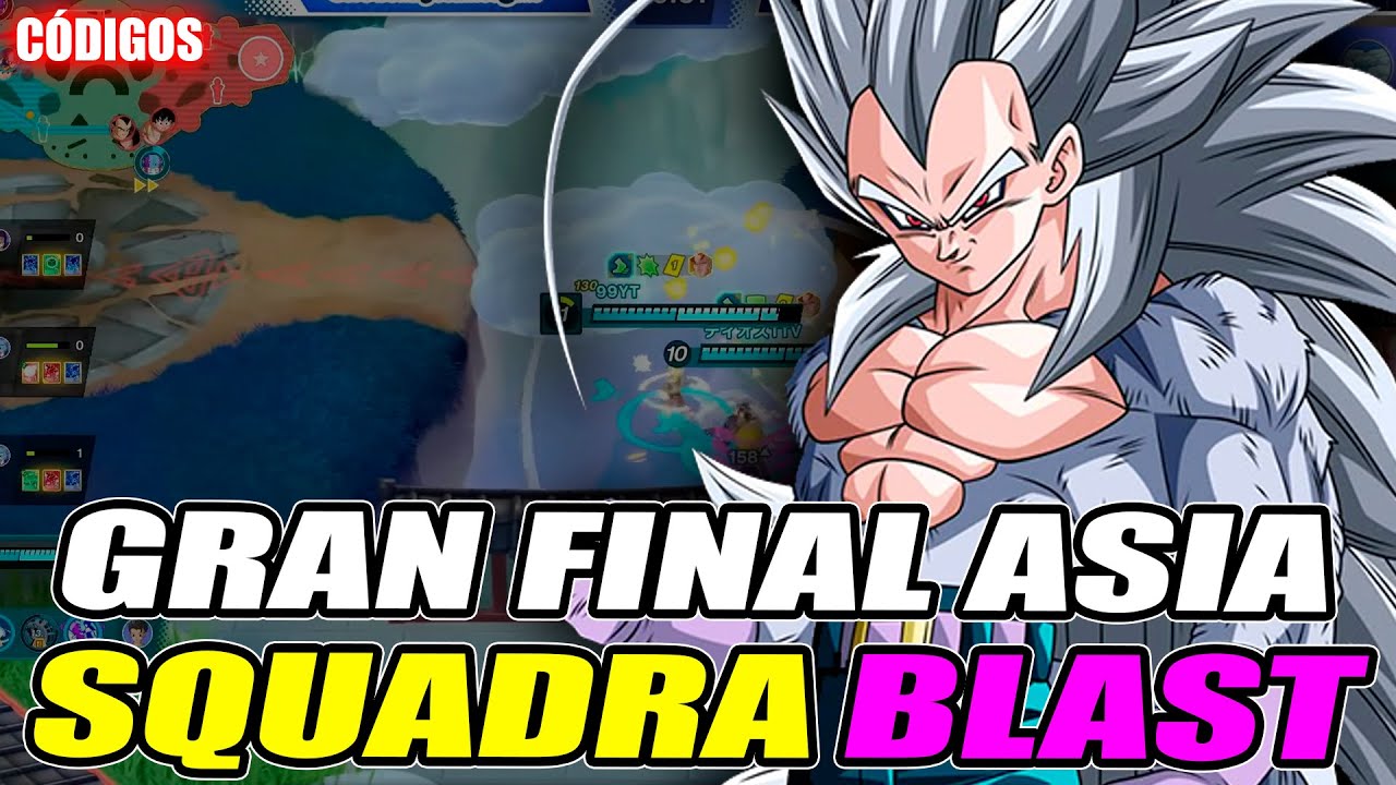 CANJEA LOS CÓDIGOS🎁REACCION a SQUADRA BLAST ASIA de DRAGON BALL Gekishin Squadra