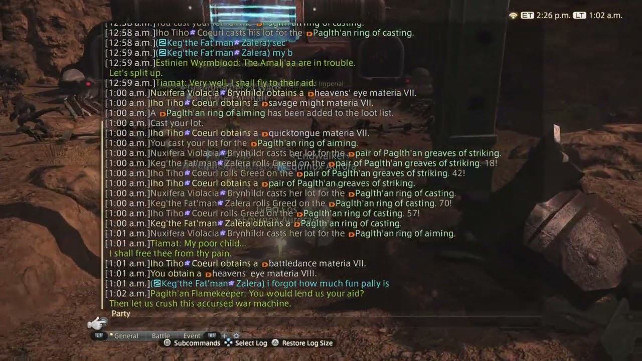 FF14_Showing my scholar skills.